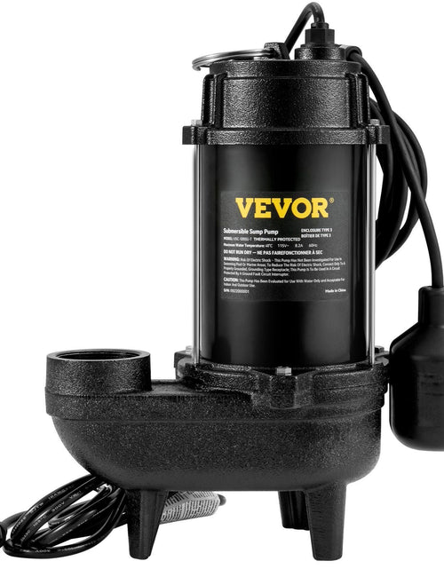 Load image into Gallery viewer, Submersible Sewage Pump Water Pump 3/4 HP 5880GPH Cast Iron with Float
