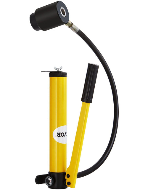 Load image into Gallery viewer, 15 Ton Hydraulic Knockout Punch Driver Kit Hole Tool 1/2"-4" with 10 Dies
