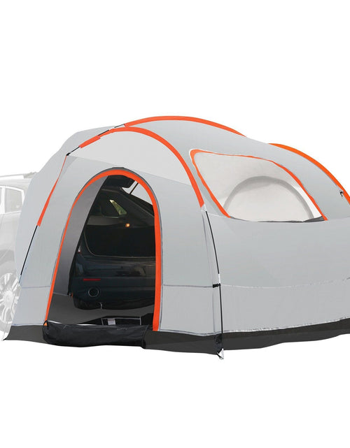 Load image into Gallery viewer, SUV Camping Tent, 8'-8' SUV Tent Attachment for Camping with Rain Layer and Carry Bag, PU2000mm Double Layer Truck Tent, Accommodate 6-8 Person, Rear Tent for Van Hatch Tailgate

