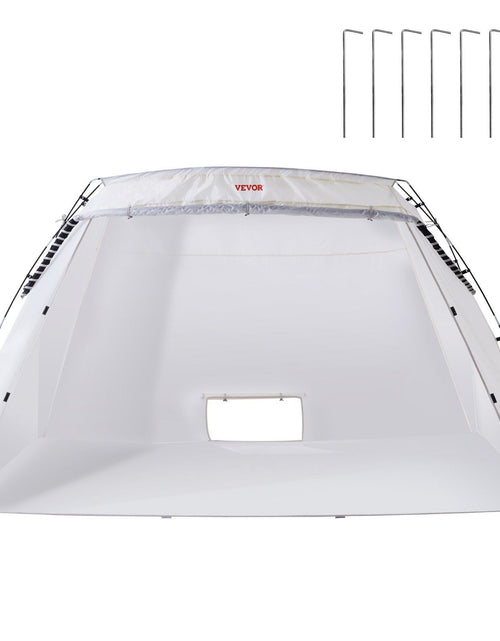 Load image into Gallery viewer, Portable Paint Booth, Larger Spray Paint Tent with Built-in Floor &amp; Mesh Screen, Painting Tent Station for Furniture DIY Hobby Tool, 10x7x6ft Spray Paint Shelter
