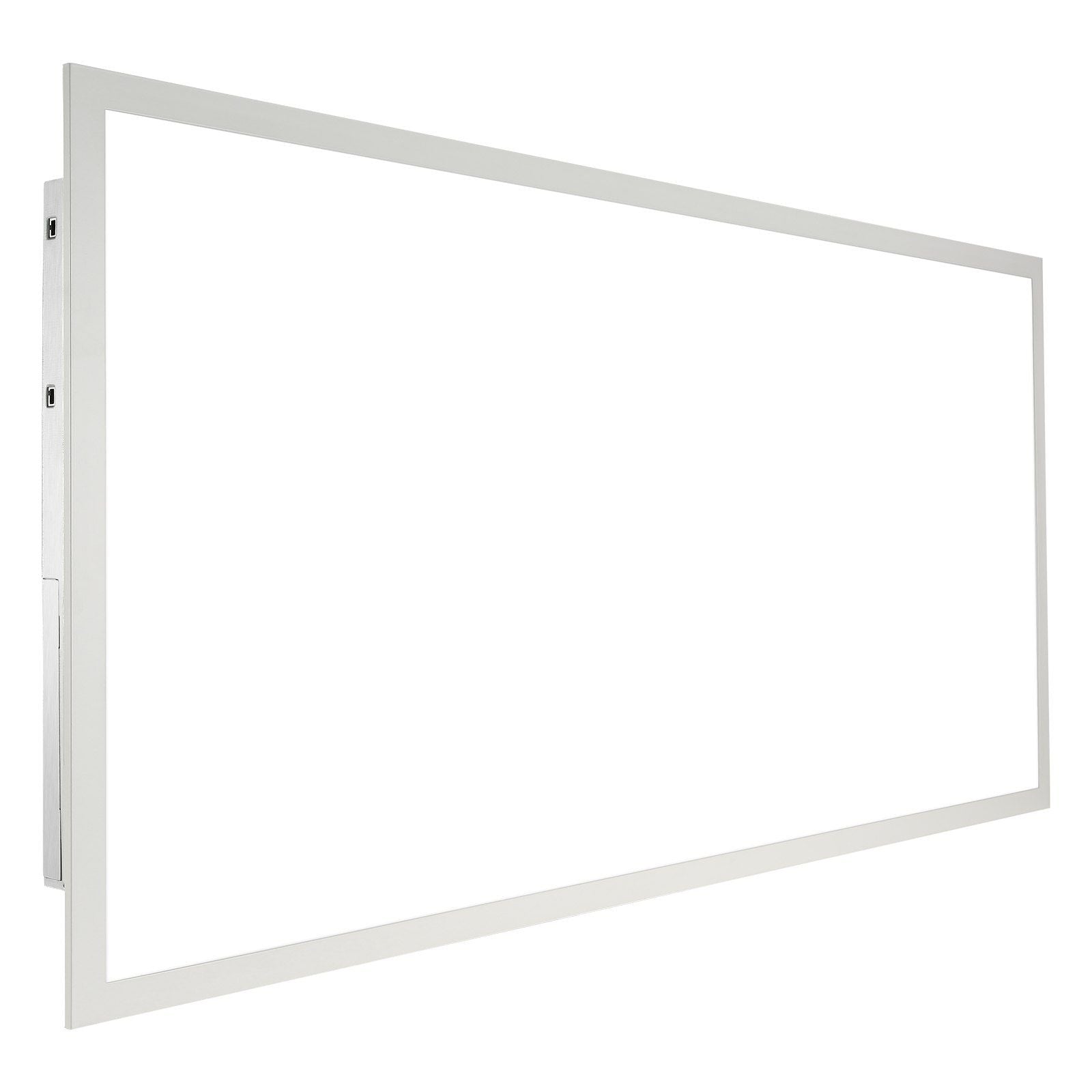 1 Pack 2x4 FT LED Flat Panel Light, 6000LM 50W, Surface Mount LED Drop Ceiling Light Fixture with Adjustable Color Temperature 3500K/4000K/5000K, Ultra Thin for Home Off Tested to UL Standards