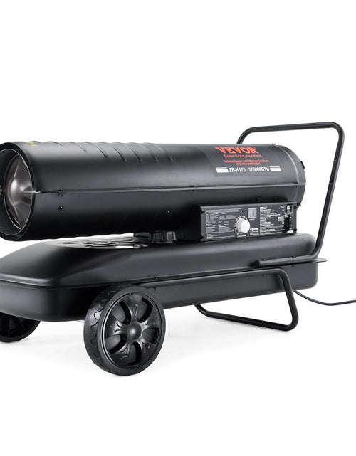 Load image into Gallery viewer, Kerosene Forced Air Heater, 175000 BTU Portable Air Space Heater with Thermostat, 13.2 Gallon Tank Energy-Efficient heavy-duty Heater, for Indoor Outdoor Use Workshop Industry
