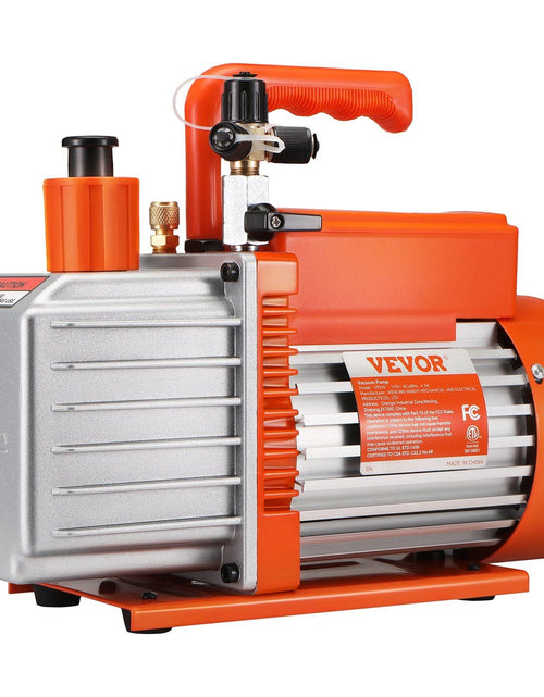 Load image into Gallery viewer, 5 CFM Vacuum Pump Air Conditioning Vacuum Pump 2 Stage Rotary Vane HVAC
