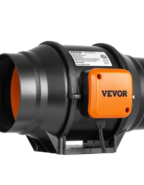 Load image into Gallery viewer, 6 Inch Inline Duct Fan HVAC Exhaust Blower Kit AC Variable Speed Control
