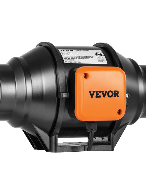 Load image into Gallery viewer, 4 Inch Inline Duct Fan HVAC Exhaust Blower Kit AC Variable Speed Control
