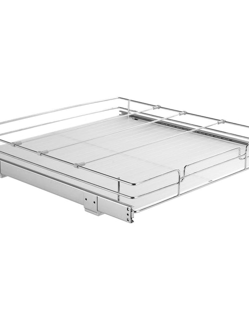 Load image into Gallery viewer, 20"W x 21"D Pull Out Cabinet Organizer, Heavy Duty Slide Out Pantry Shelves, Chrome-Plated Steel Roll Out Drawers, Sliding Drawer Storage for Home, Inside Kitchen Cabinet, Bathroom, Under Sink
