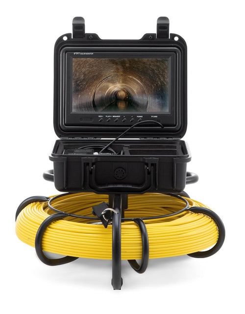 Load image into Gallery viewer, Sewer Camera Pipe Inspection Camera 9-inch 720p Screen Pipe Camera 300 ft
