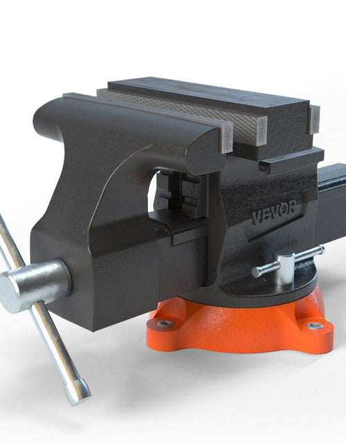 Load image into Gallery viewer, 6.5" Bench Vise w/ 360°Swivel Locking Base &amp; Two-way Jaw Ductile Iron
