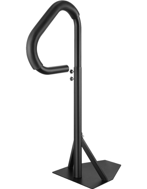 Load image into Gallery viewer, Hot Tub Handrail, 360 Rotatable Spa Side Handrail with 35"-57" Adjustable Height, Rust-proof Aluminum Spa Step Hot Tub Hand Rail with Slide-Under Mount Base for Indoor &amp; Outdoor, 600LBS Capacity
