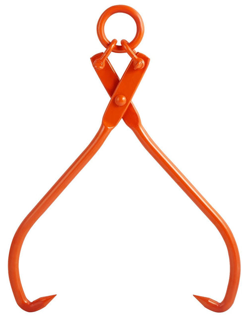 Load image into Gallery viewer, Log Skidding Tongs, 32 inch 2 Claw Log Lifting Tongs, Heavy Duty Steel Lumber Skidding Tongs, 1543 lbs/700 kg Loading Capacity, Log Lifting, Handling, Dragging &amp; Carrying Tool
