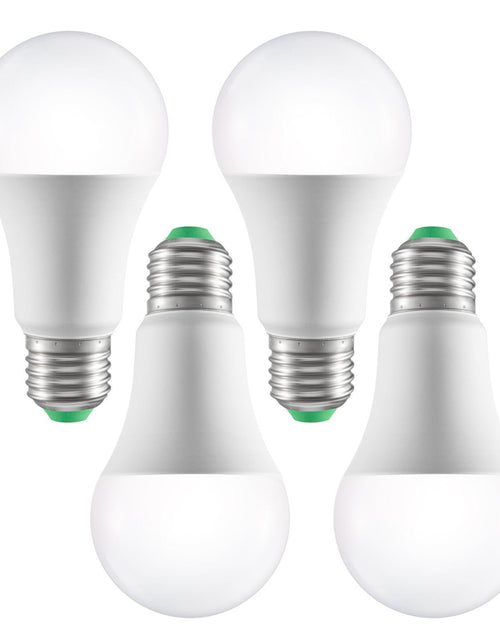 Load image into Gallery viewer, Smart Light Bulbs, 4-Pack, 9W Multicolor LED Bulbs, 800 Lumens with Smart Control Compatibility for Vera, Google Assistant, Amazon Alexa, iOS, Android, RGB Color Changing
