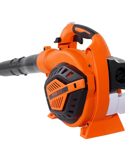 Load image into Gallery viewer, Leaf Blower, 26CC 2-Cycle Handheld Leaf Blower with A Fuel Tank, 2-in-1 Blower 425CFM Air Volume 156MPH Speed, Ideal for Lawn Care, Leaf Cleaning, and Snow Removal
