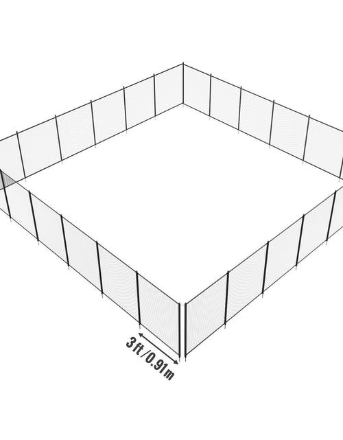 Load image into Gallery viewer, Pool Fence, 4 x 72 FT Pool Fences for Inground Pools, Removable Child Safety Pool Fencing, Easy DIY Installation Swimming Pool Fence, 340gms Teslin PVC Pool Fence Mesh Protects Kids and Pets
