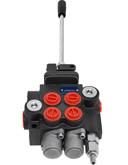 Load image into Gallery viewer, Hydraulic Valve 2 Spool Hydraulic Joystick Control Valve 11gpm Hydraulic Directional Control Valve Double Acting for Tractors Loaders Tanks

