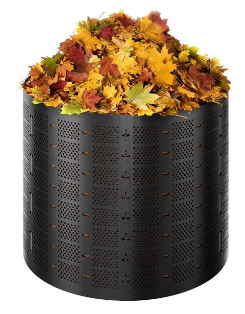 Load image into Gallery viewer, Compost Bin 220 Gallon, Outdoor Expandable Composter, Easy to Setup &amp; Large Capacity Composting Bin, Fast Creation of Fertile Soil
