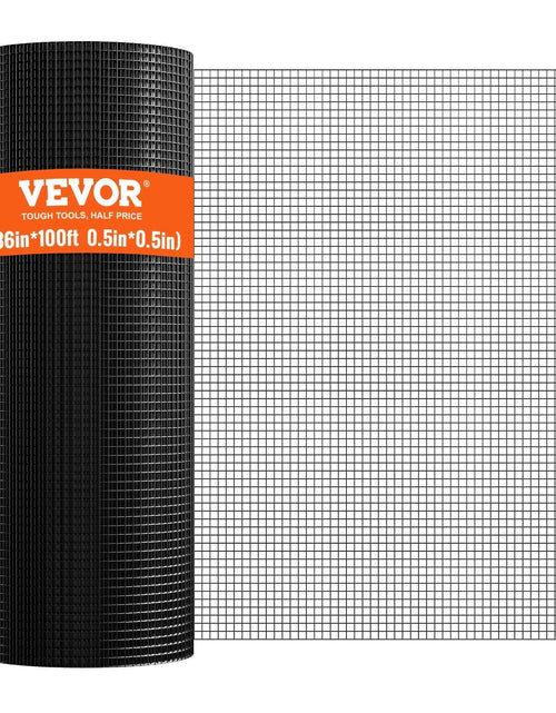Load image into Gallery viewer, Hardware Cloth, 36'' x 100' Galvanized Wire Mesh Roll, 19 Gauge Chicken Wire Fence Roll, Vinyl Coating Metal Wire Mesh for Chicken Coop Barrier, Rabbit Snake Fences, Poultry Enclosures
