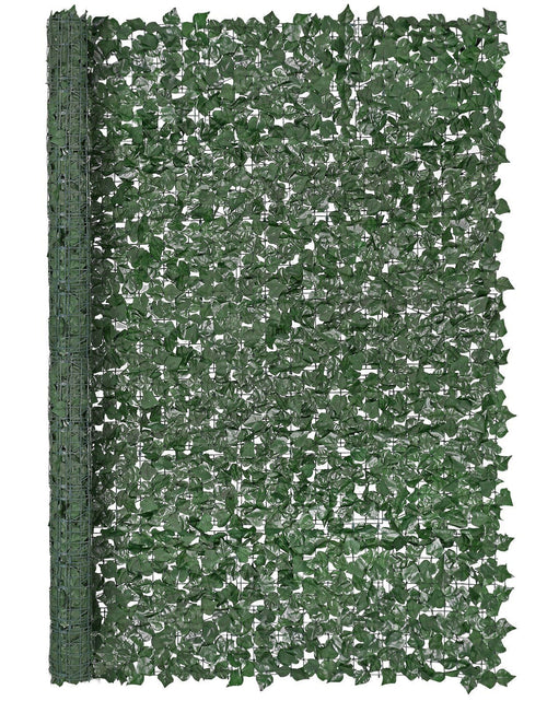 Load image into Gallery viewer, Ivy Privacy Fence, 96 x 72 in Artificial Green Wall Screen, Greenery Ivy Fence with Strengthened Joint, Faux Hedges Vine Leaf Decoration for Outdoor Garden, Yard, Balcony, Patio Decor
