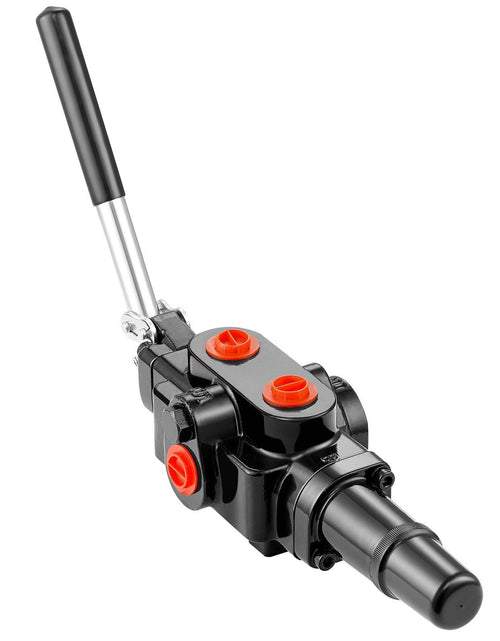 Load image into Gallery viewer, Hydraulic Valve 1 Spool, 25 GPM Hydraulic Directional Control Valve, 25 Mpa / 3626 PSI Hydraulic Loader Valve, Solid Cast Iron Directional Control Valve for Small Tractors, Loaders, Log Splitter
