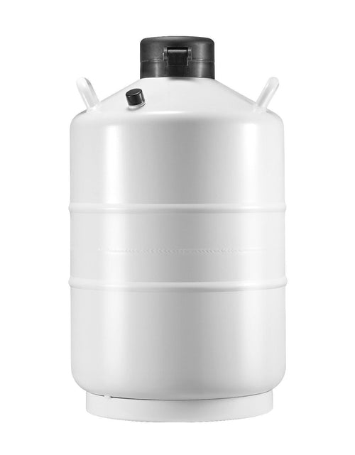 Load image into Gallery viewer, Liquid Nitrogen Tank 20 L Aluminum Alloy LN2 Container Dewar 6 Canisters
