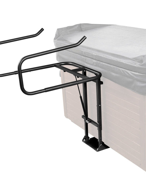 Load image into Gallery viewer, Hot Tub Cover Lift, Spa Cover Lift, Hydraulic, Height 33.1" - 41.3" Width 53.1" - 92.5" Adjustable, Installed Underneath on one Sides, Suitable for Various Sizes of Hot Tubs, Spa
