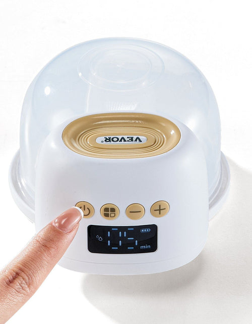 Load image into Gallery viewer, Breast Pump, Wearable Electric Breast Pumps Hands Free, 4 Mode &amp; 12 Levels, 300mmHg Strong Suction, Ultra-Quiet Rechargeable Portable Breastfeeding Pump with LED Display, 24mm Insert/28mm Flange
