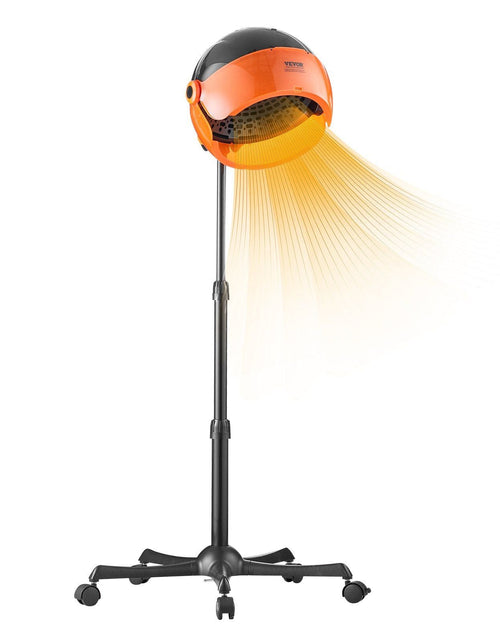 Load image into Gallery viewer, Ionic Hooded Dryer, 1875W Professional Bonnet Hair Dryer, Sit Under Hair Dryer with Timer, 3 Temp Settings &amp; Wind Speed, Floor Standing Rolling Base with Wheels for Beauty Salon Home Spa
