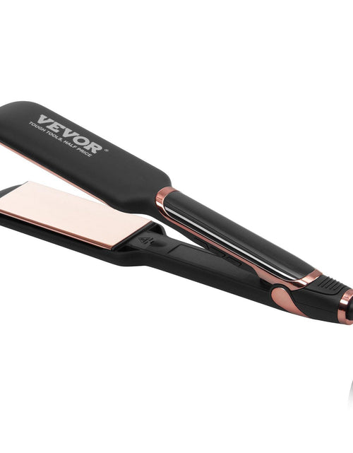 Load image into Gallery viewer, SKYSHALO Titanium Hair Straightener, 2-inch - Features Infrared, Negative Ions, Dual Voltage (110V/240V), LCD Screen &amp; 11 Temperature Settings, Ideal for Salon, Home &amp; Travel
