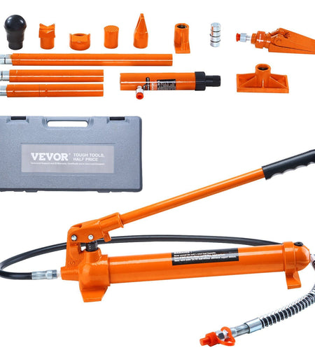 10 Ton Hydraulic Jack Air Pump Lift Ram Body Frame Porta Power Repair Kits