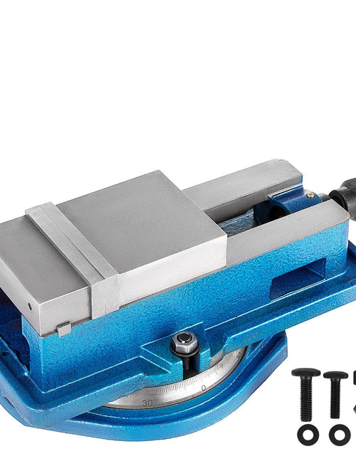 Load image into Gallery viewer, Milling Vise 4 Inch,Bench Clamp Vise High Precision Clamping,Mill Vise Ductile Iron Material with 360 Degree Swiveling Base
