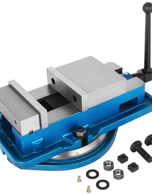 Load image into Gallery viewer, 3 Inch Heavy Duty Milling Vise Bench Clamp Vise High Precision Clamping Vise 3 Inch Jaw Width with 360 Degree Swiveling Base CNC Vise
