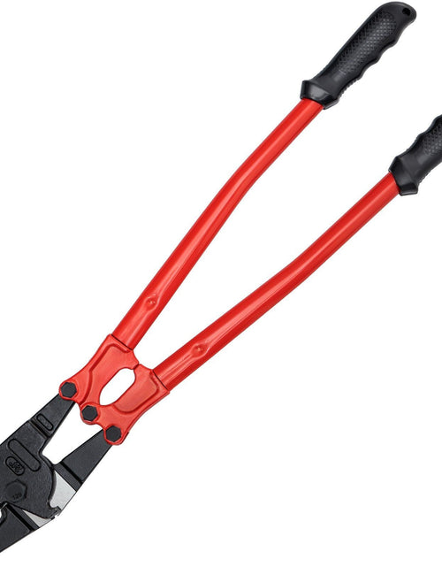 Load image into Gallery viewer, Hand Swager Crimper 24 Inch,Swaging Tool 5 Cavity 1/16" 3/32" 1/8" 5/32" 3/16",Hand Cimping Tool for Copper Aluminum Oval Sleeves and Stop Sleeves,Wire Rope Crimping Tool Swage Tool Long Hand
