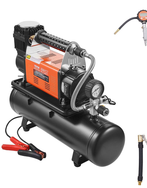Load image into Gallery viewer, Heavy Duty Air Compressor &amp; 6L Tank 6.35CFM Portable Tire Inflator 150PSI
