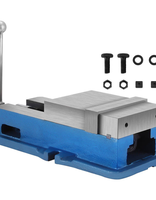 Load image into Gallery viewer, 6 Inch ACCU Lock Down Vise Precision Milling Vice 6 Inch Jaw Width Drill Press Vise Milling Drilling Machine Bench Clamp Clamping Vice (6\'\')
