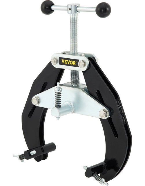 Load image into Gallery viewer, Pipe Clamp, 2 to 6 in, High Strength Ultra Clamp with Quick Acting Screws, Steel Pipe Alignment Tool with Lightweight Design, Black
