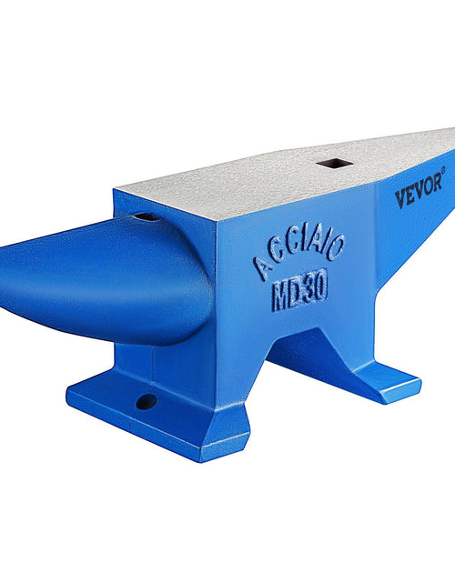 Load image into Gallery viewer, Pro Horn Anvil , 30KG/66.1LBS Weight Steel Anvil Blacksmith Blacksmith Anvil, Portable Rugged Cast Iron Anvil Blacksmith Anvil Stable Workbench Blacksmith Forge Anvil Tool
