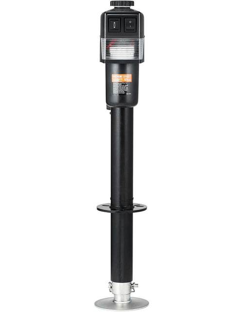Load image into Gallery viewer, Electric Trailer Jack, Power Tongue Jack Weight Capacity 3500 lbs, 9.84"-33.85" Electric Tongue Jack with Waterproof Cover for Lifting RV Trailer, Horse Trailer, Utility Trailer, Yacht Trailer
