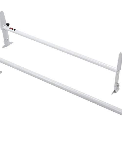 Load image into Gallery viewer, Van Roof Ladder Rack, 2 Bar Alloy Steel Ladder Racks, Adjustable from 47.2"-78.7", 500 lbs Capacity, Roof Rack Compatible with Full-size Vans with Rain Gutter, Chevrolet Express, GMC Savana, etc
