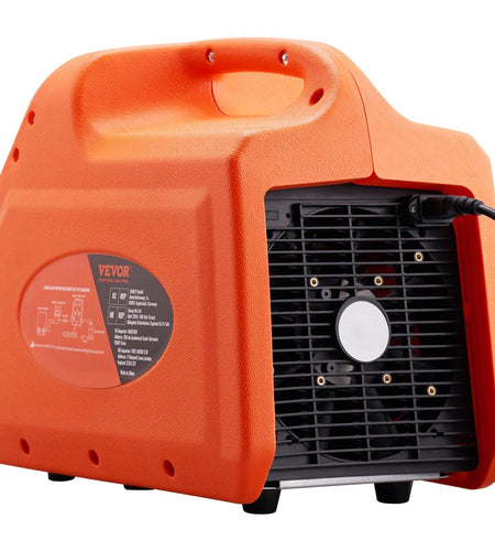 1 HP Refrigerant Recovery Machine - Dual Cylinder Portable AC Recovery Machine with High Pressure Protection 120V 60Hz Recovery Machine HVAC for Vapor Liquid Refrigerant, Car Air Conditioning
