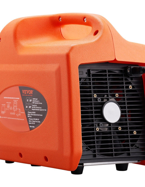 Load image into Gallery viewer, 1 HP Refrigerant Recovery Machine - Dual Cylinder Portable AC Recovery Machine with High Pressure Protection 120V 60Hz Recovery Machine HVAC for Vapor Liquid Refrigerant, Car Air Conditioning
