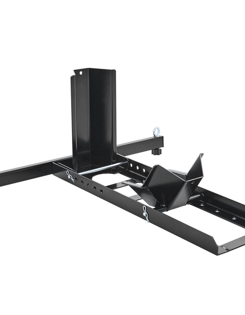 Load image into Gallery viewer, Motorcycle Wheel Chock Upright, 1800 lbs Capacity, Heavy-duty Steel Motorcycle Front Wheel Stand with 6 Adjustable Holes, For 15"-22" Off-Road Motorcycles, Standard Motorcycles
