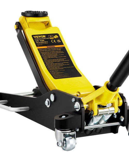 Load image into Gallery viewer, 3 Ton Low Profile Aluminum Steel Racing Floor Jack Dual Pump Lift Car Auto
