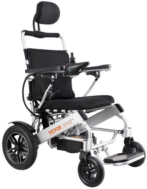 Load image into Gallery viewer, Electric Wheelchair for Adults Seniors, 300 lbs Weight Capacity, 20 in Width Lightweight Foldable Motorized Power Wheelchairs, Long Range All Terrain Aluminum Alloy Chair, Adjustable Backrest
