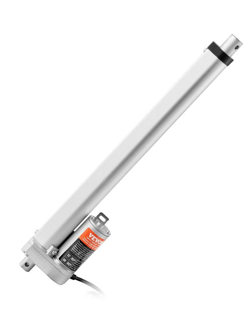 Load image into Gallery viewer, Linear Actuator 12V, 12 Inch High Load 330lbs/1500N Linear Actuator, 0.19"/s Linear Motion Actuator with Mounting Bracket and IP54 Protection
