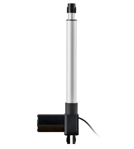 Linear Actuator 12V, 12 Inch Heavy Duty 1320lbs/6000N Linear Actuator, 0.19"/s Linear Motion Actuator with Mounting Bracket & IP44 Protection for Electric Door Industrial Machinery Vessels Cargo