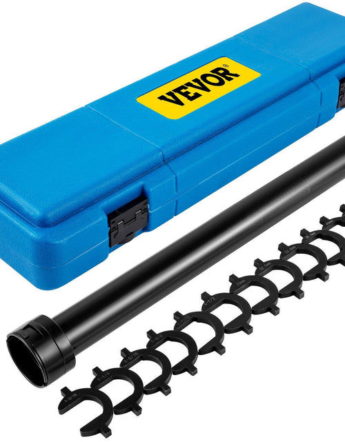 Load image into Gallery viewer, Inner Tie Rod Tool Kit, 13 Pcs Crowfoot Adapters Inner Tie Rod Tool Set, 13 Pcs Tie Rod Removal Tool, 1/2 Inch Drive Tube Tie Rods Tool, Heavy-Duty Steel Inner Tie Rod Removal Tool for Vehicle
