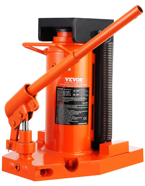 Load image into Gallery viewer, Hydraulic Toe Jack, 10 Ton On Toe Toe Jack Lift, 20 Ton On Top Lift Capacity Machine Jack, 1.2-7.5 in Toe Height, 12.6-18.9 in Top Height, Air Hydraulic Claw Jack for Machinery, Industry
