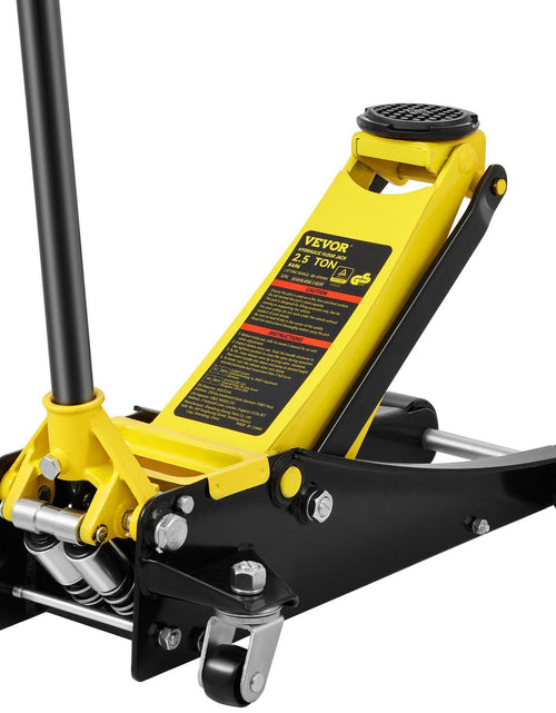 Load image into Gallery viewer, Low Profile Floor Jack 2.5 Ton Heavy Duty Steel Dual Piston Rapid Pump
