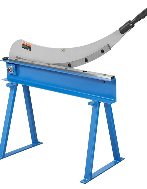 Load image into Gallery viewer, 32" Manual Hand Plate Shear for Metal Sheet Processing, Benchtop Cutter with Q235 Material, for Crafts Thick Steel Crafting, Heavy Duty Roll Press Machine for Builders, DIY Enthusiasts
