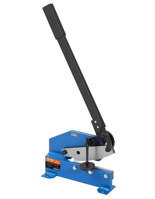 Load image into Gallery viewer, 8" Manual Hand Plate Shear for Metal Sheet Processing, HS-8 Benchtop Cutter with Q235 Material, for Crafts Thick Steel Crafting, Heavy Duty Roll Press Machine for Builders, DIY Enthusiasts
