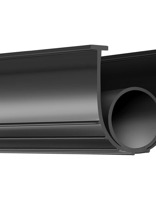 Load image into Gallery viewer, Garage Door Seals Bottom Rubber, U Shape +O Ring Garage Door Weather Stripping, Universal Weatherproof Threshold Buffering Sealing Rubber , 5/16 inch T-ends and 3 3/4 inch Width (16 Ft, Black)

